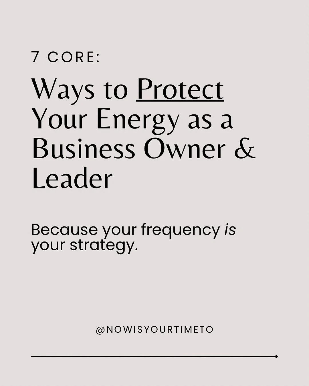 Protecting your peace isn&rsquo;t optional when you&rsquo;re building an empire.❤️&zwj;🔥

It&rsquo;s the difference between being powerful AF and perpetually drained.

When you operate from grounded energy, your magnetism skyrockets.

You attract al