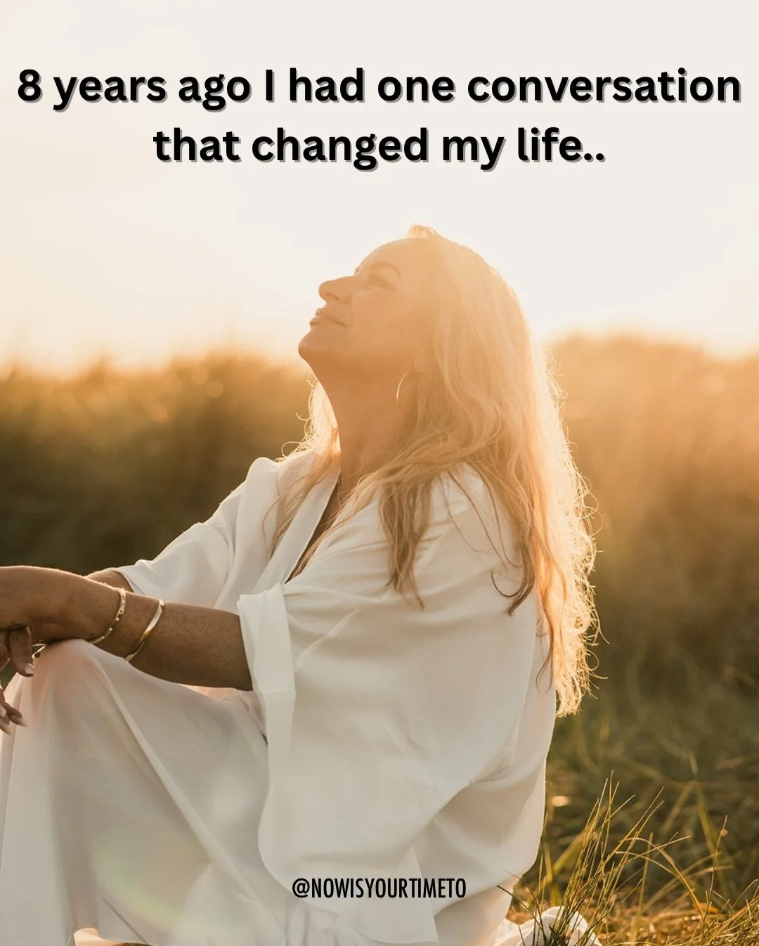One question.
One moment of truth.
One crack in the reality you thought you had to live with.

That&rsquo;s how change really starts.
Not with a plan. Not with confidence.
But with a truth that lands in your body and soul and can&rsquo;t be unheard.
