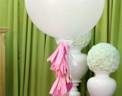 How To Make A Decorative Tassel Balloon 