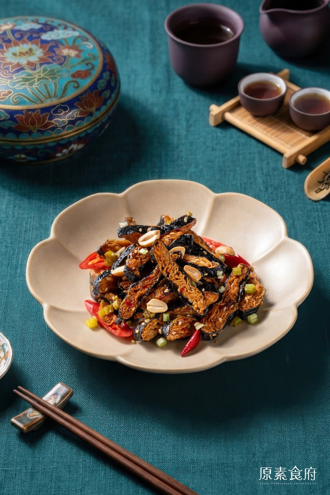 邀您品嚐 #初夏新菜，走入原素食府，用美味蔬食讓味覺先安靜下來