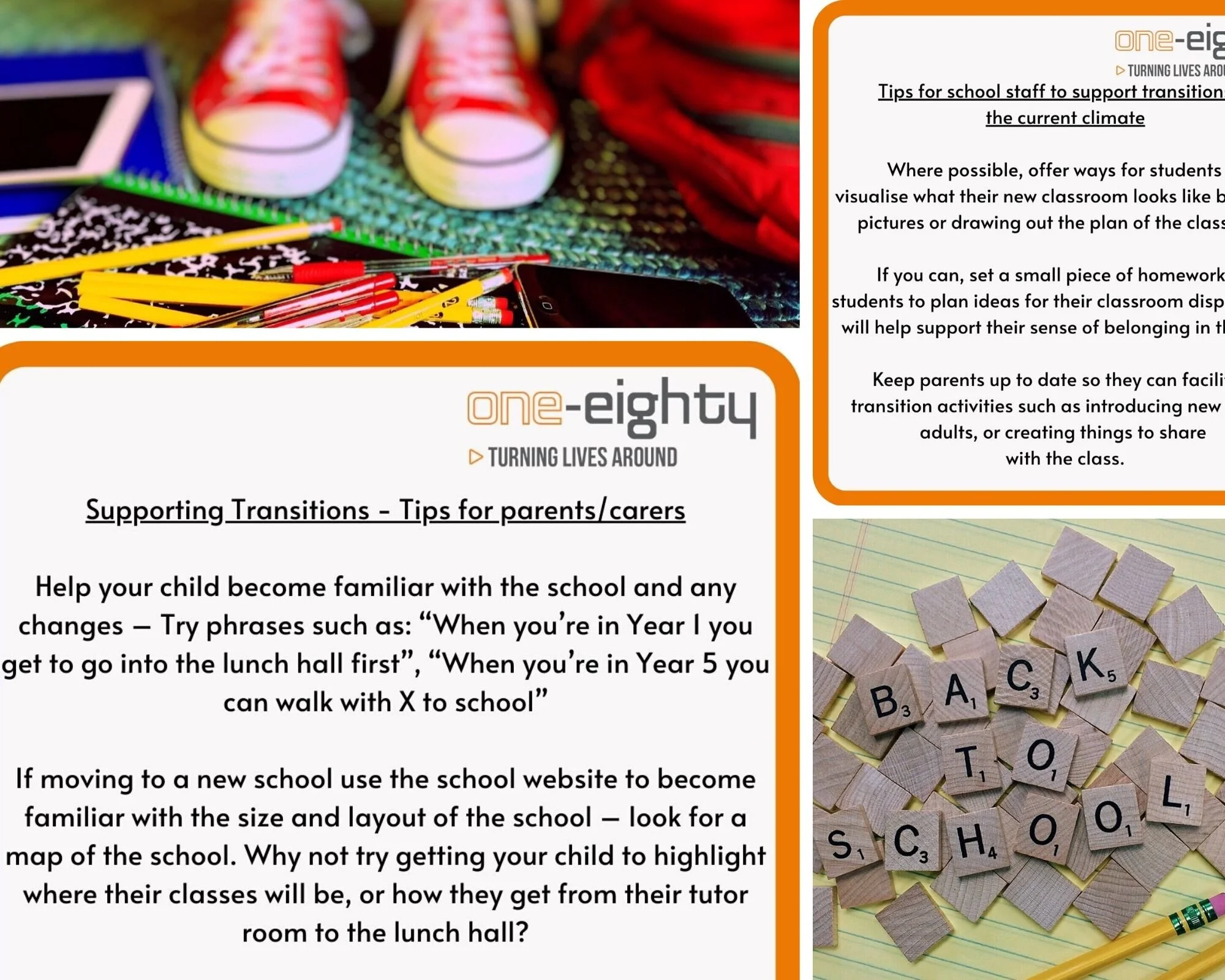 Learning in a crisis: Top Tips for Supporting Transitions