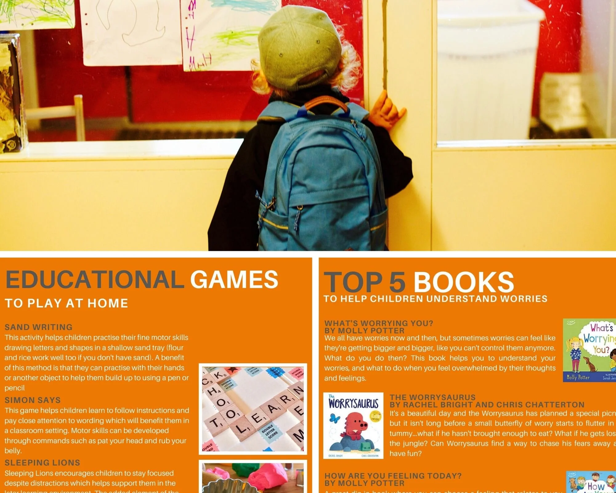 Learning in a crisis: Educational Games and Books