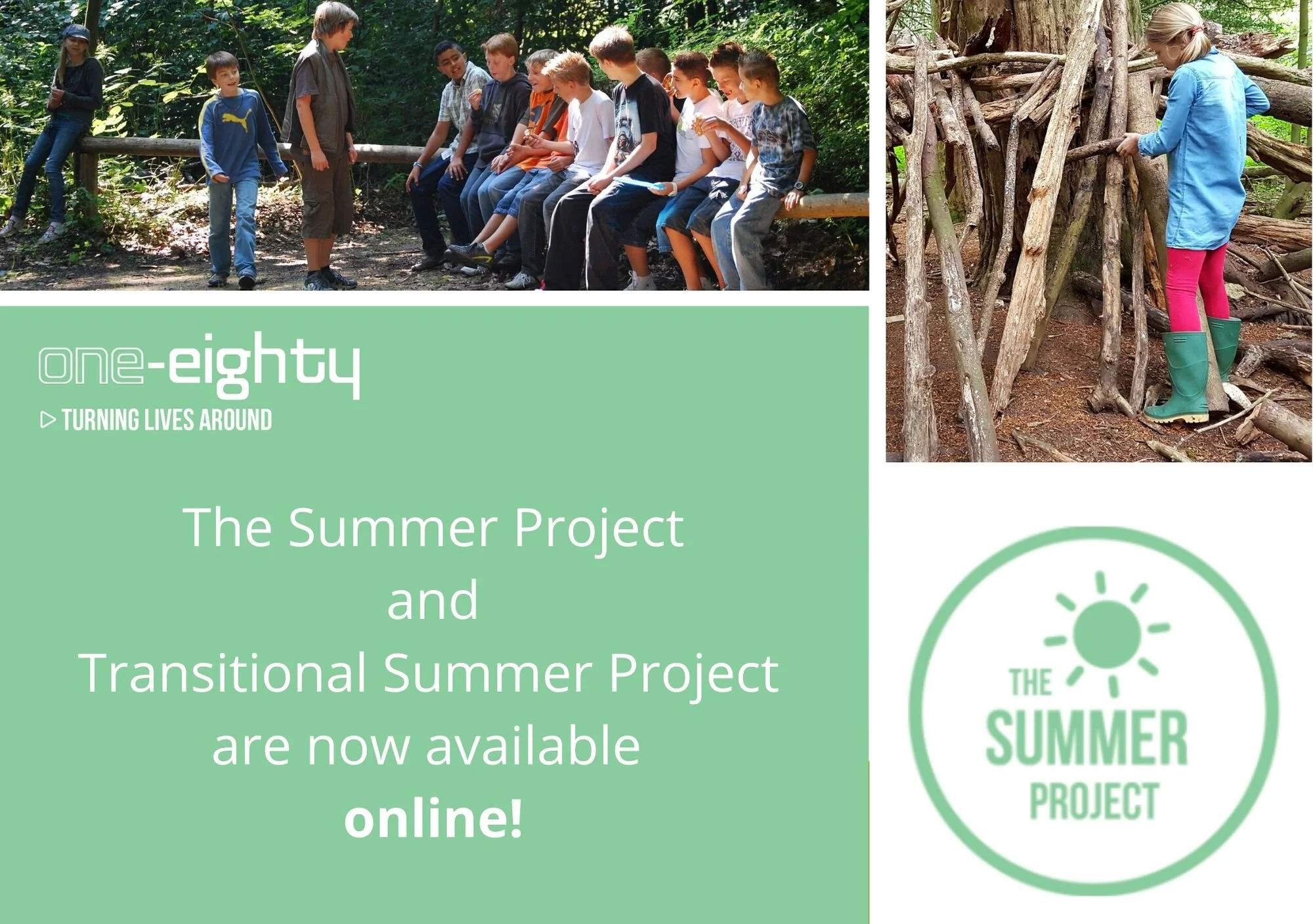 News flash: The Summer Project and Transitional Summer Project are now available online
