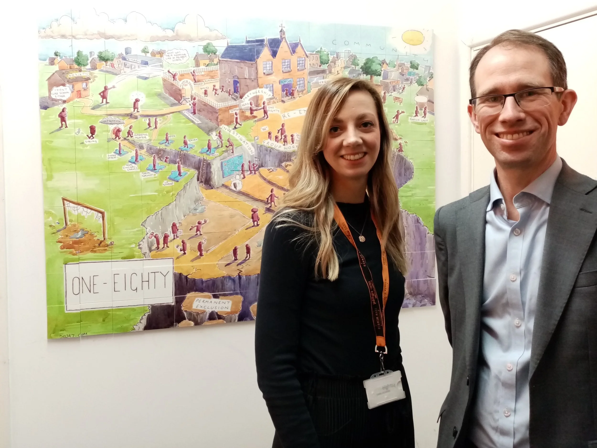 Police &amp; Crime Commissioner supports One-Eighty