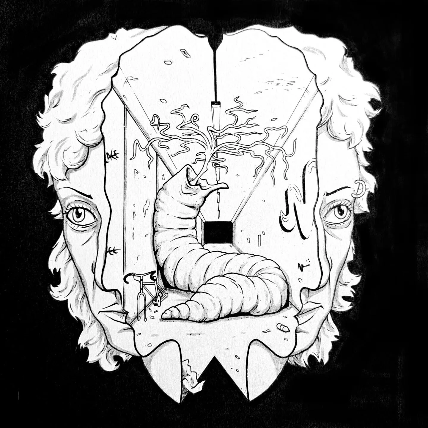 Dreamer 9 (or, 'What The Hellscape is this City Coming To?').
.
.
.
#fineliner #art #artmelbourne #drawing #illustration #fineliner #finelinerdrawing #comics #blackandwhite #lineart #illustragram #pendrawing #comicart #surrealart #surrealism #blackan