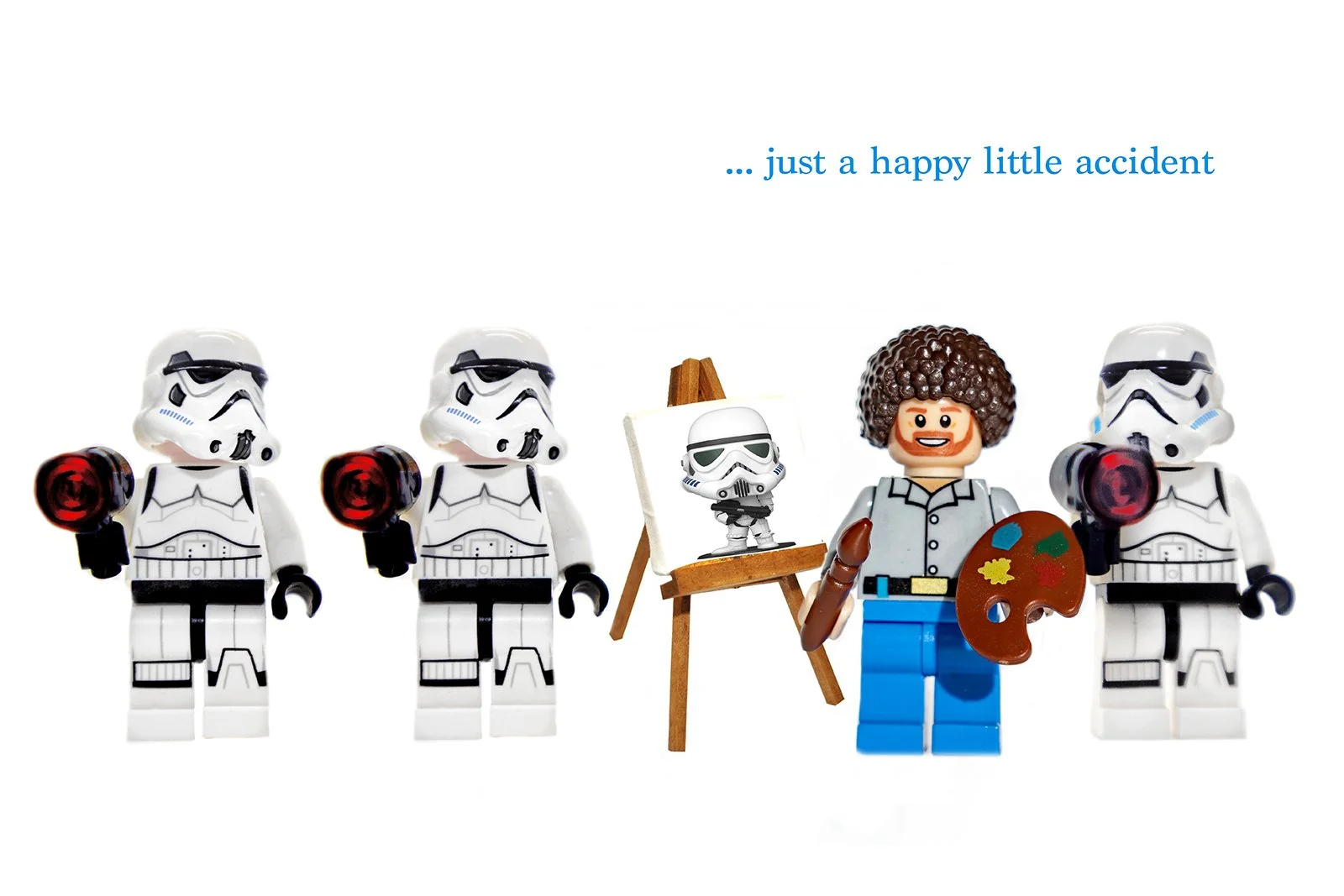 Photo Greeting Card (A5) - Super Troopers: Happy Little Accident