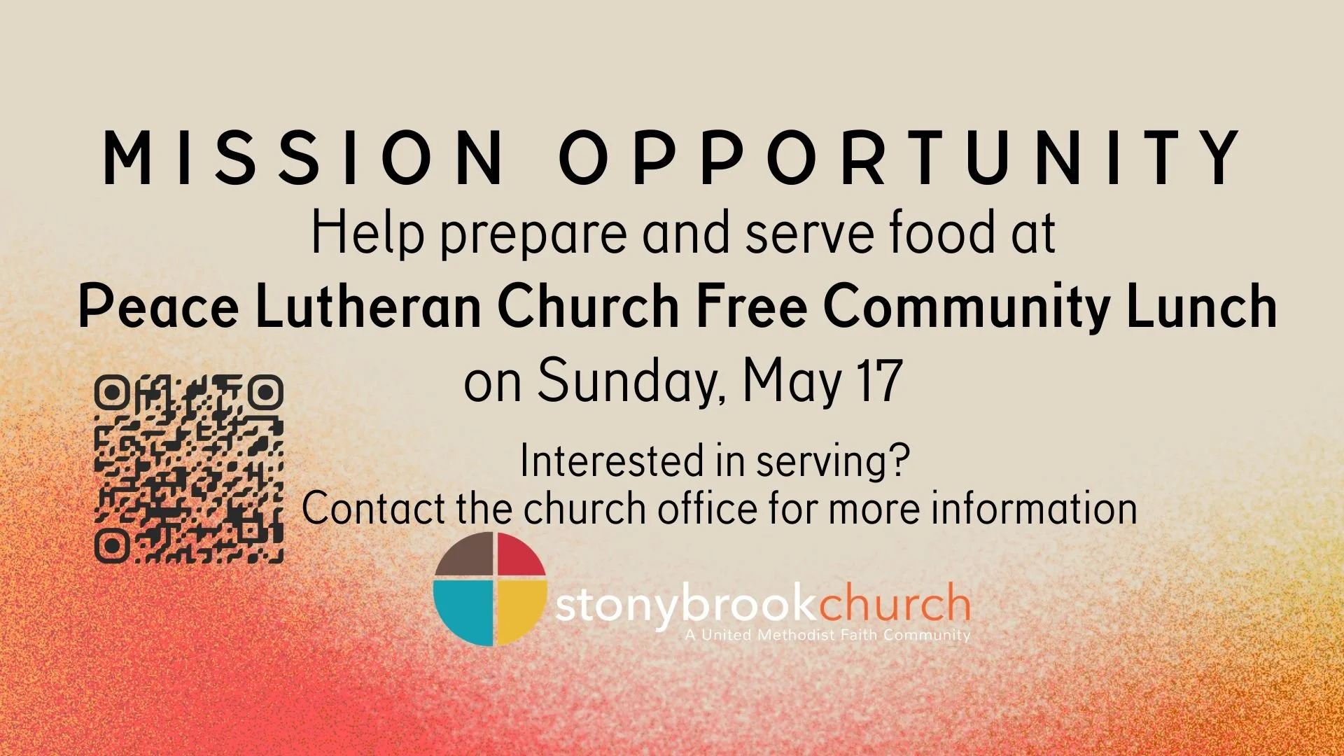 Peace Lutheran Church Free Community Lunch