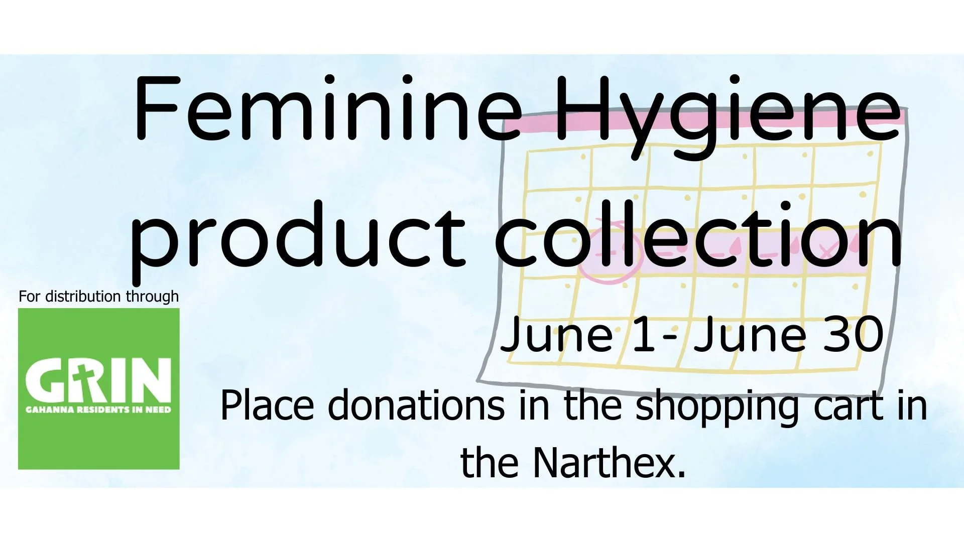 Mission Collection for June