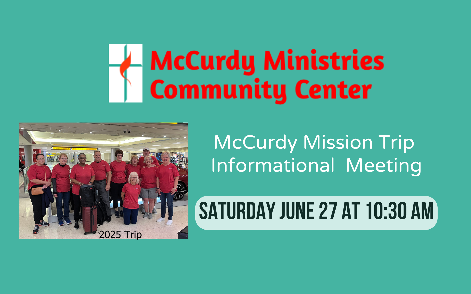 McCurdy Mission Trip Informational Meeting
