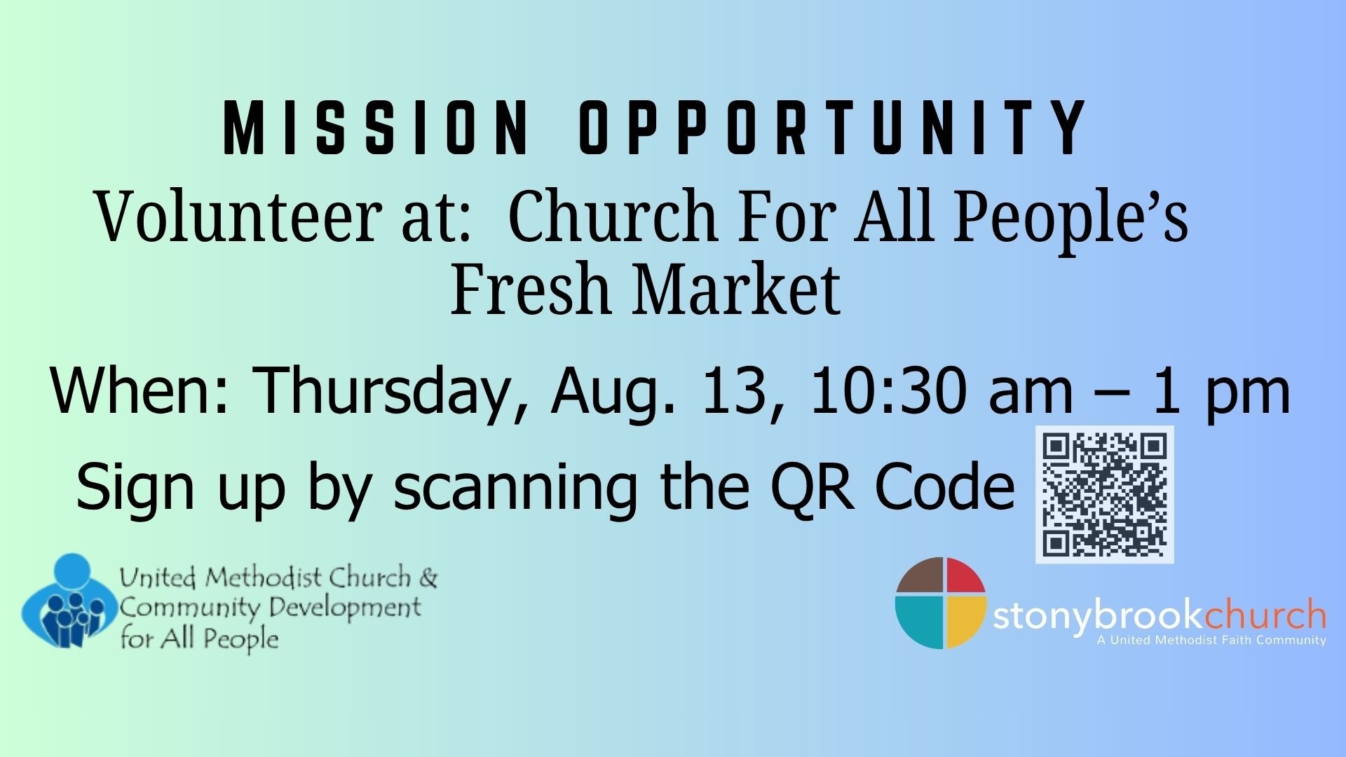 Fresh Market August 13