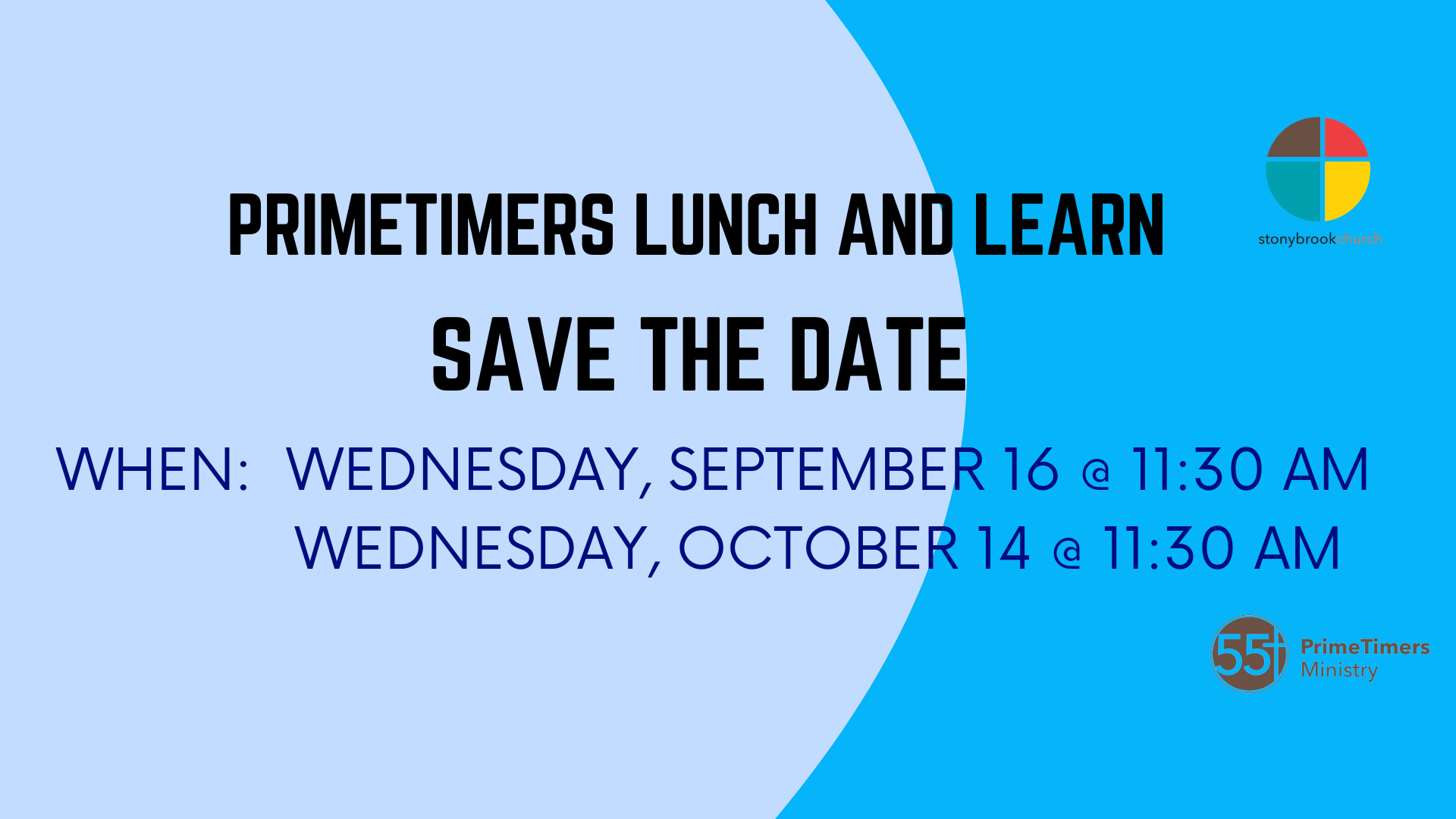 Prime Timers Lunch and Learn