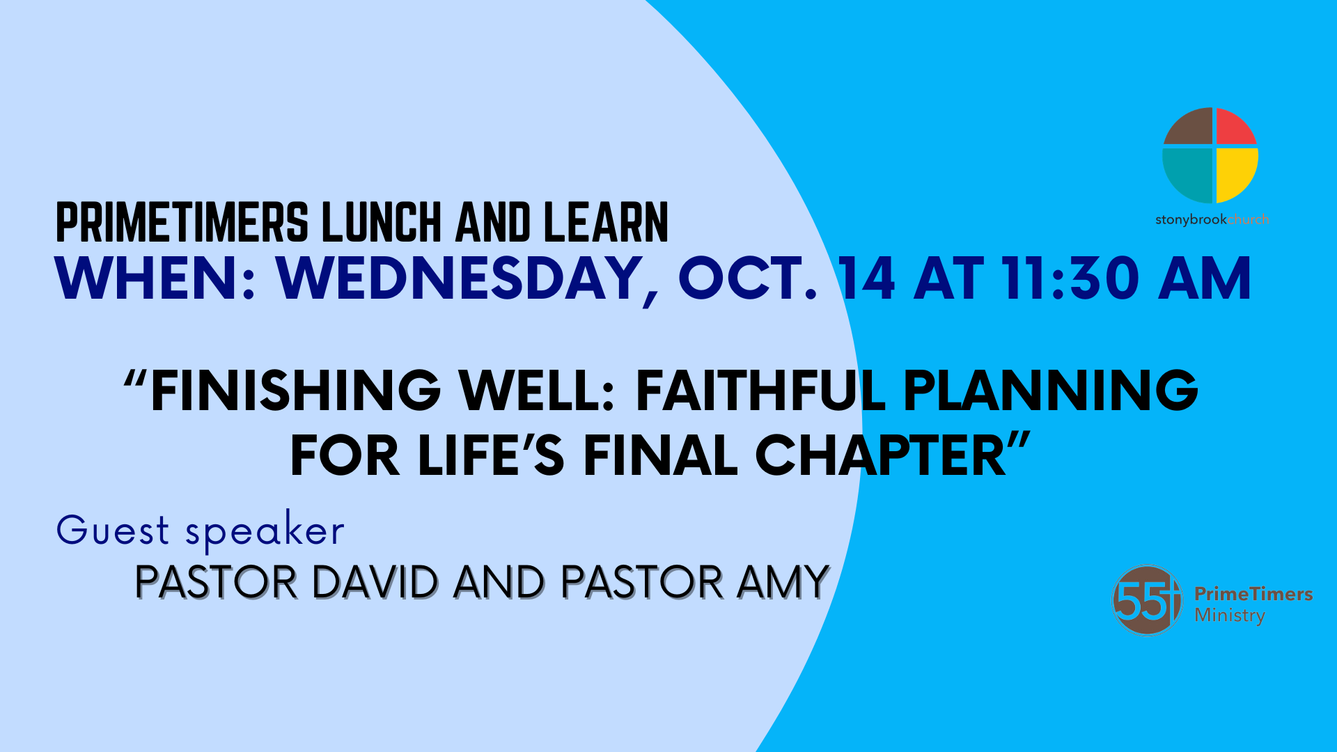 Prime Timers Lunch and Learn