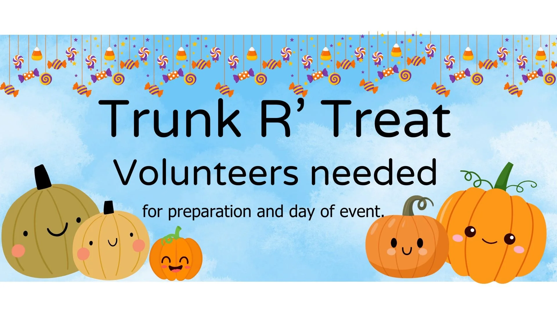 Trunk R Treat Volunteers