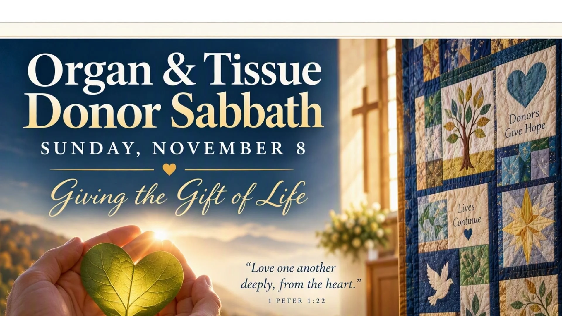 Organ and Tissue Donor Sabbath