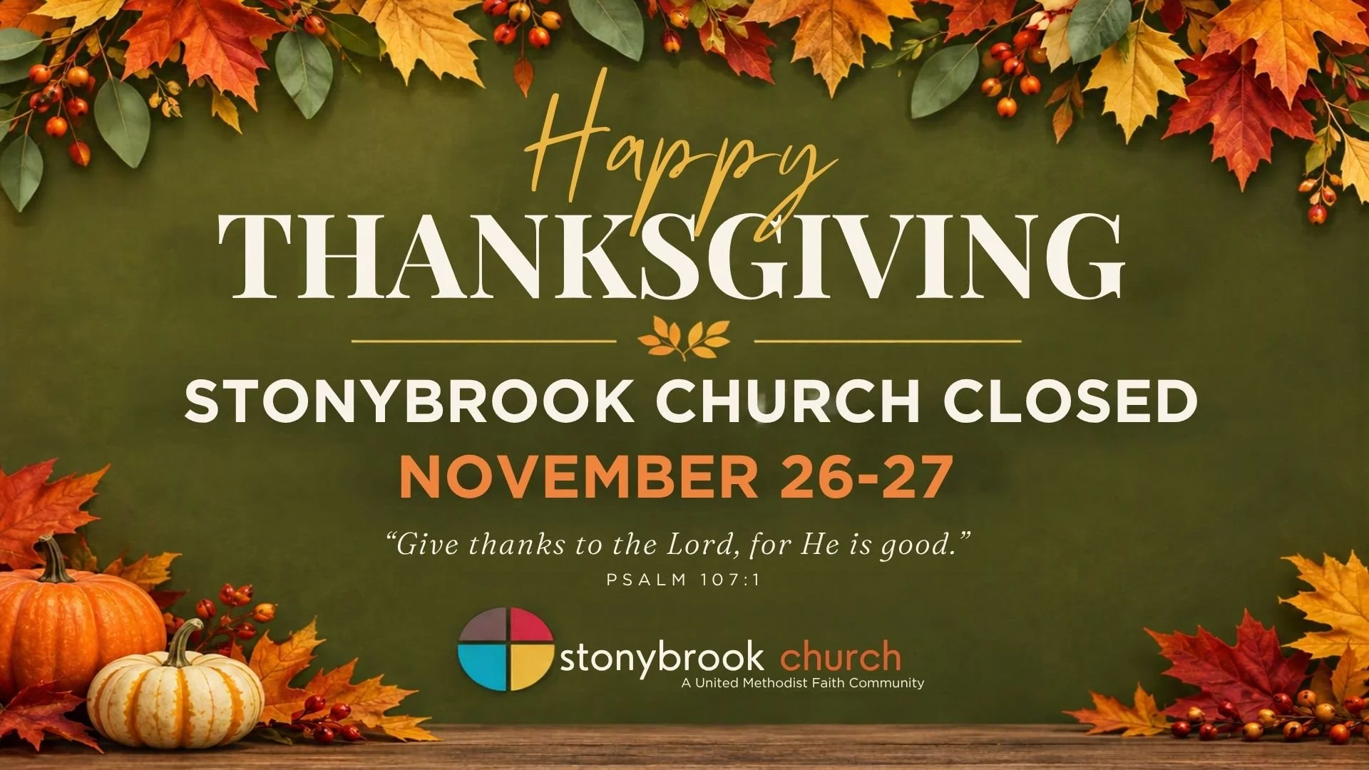 Happy Thanksgiving!