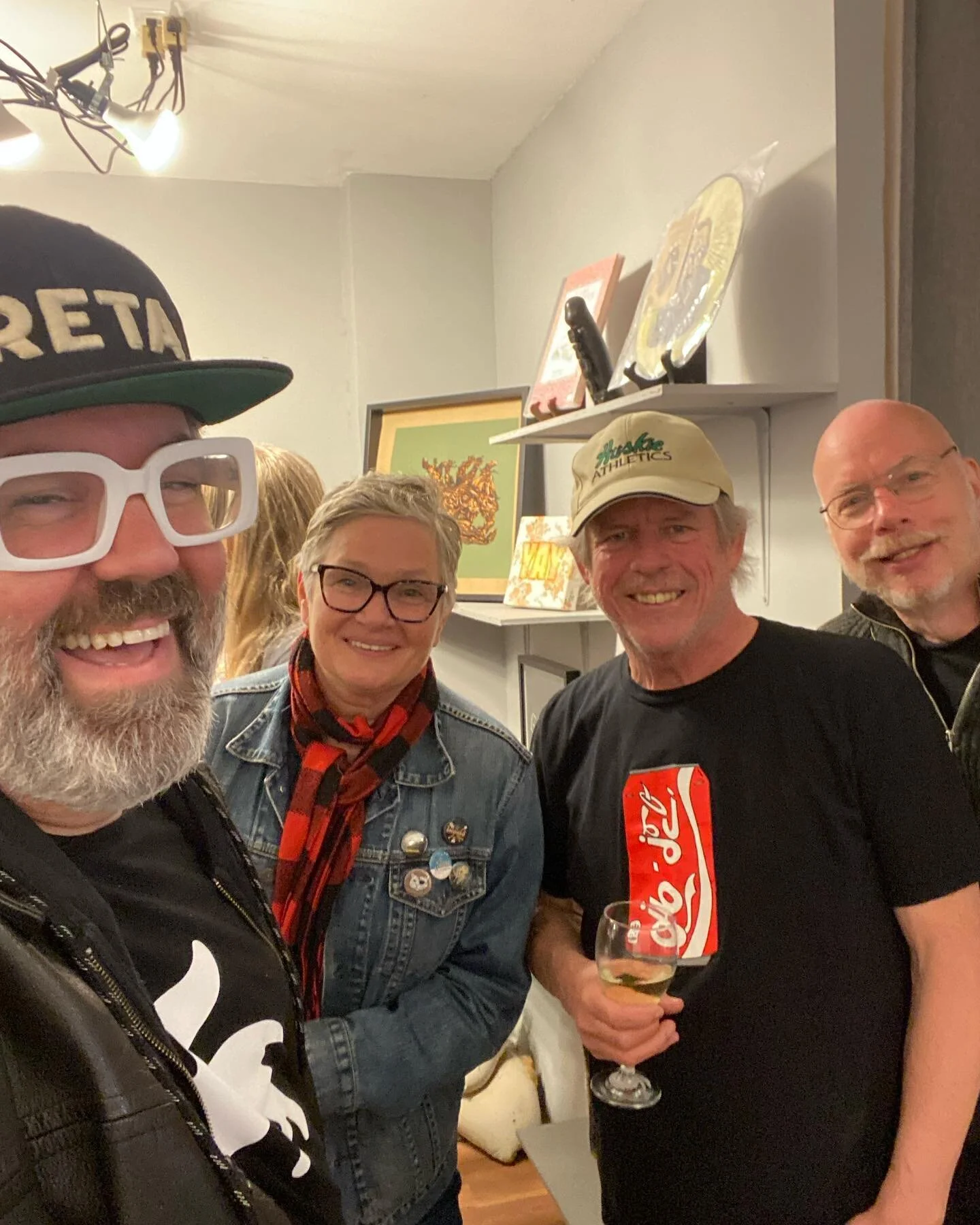 Spotted in the wild&hellip; Two nice shows @dreygallery &mdash;Congrats @andmcphail. Great to see @pearlvangeest @rubino232 @dustmopp in one place. #torontoart