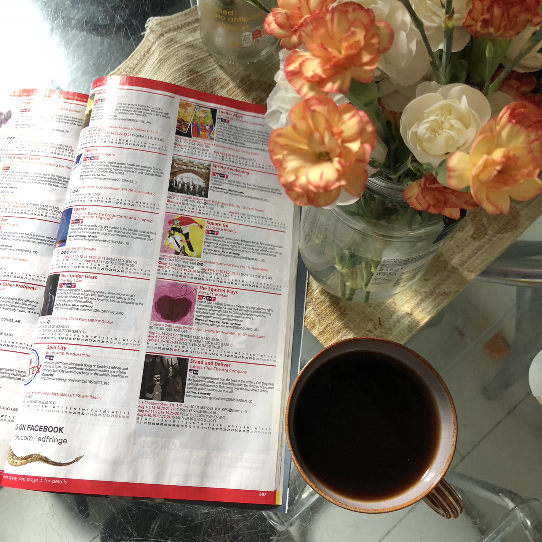 Our listing in the Fringe program in all its glory!