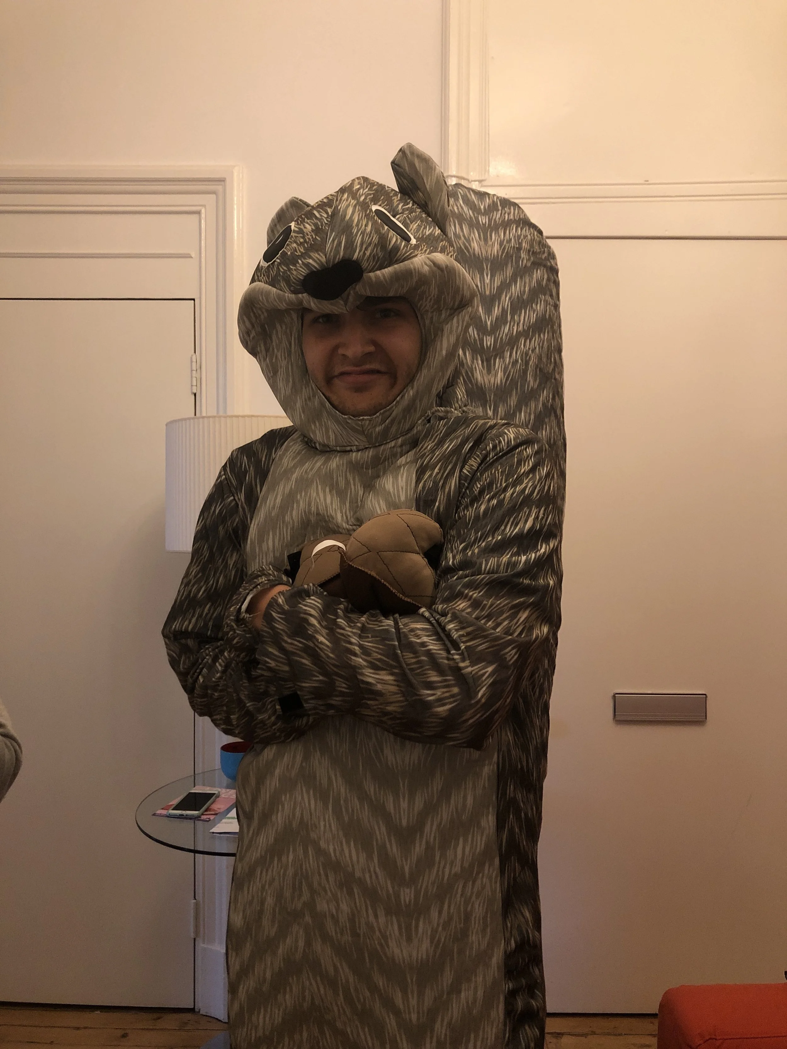 Edinburgh Day 1: A human size squirrel