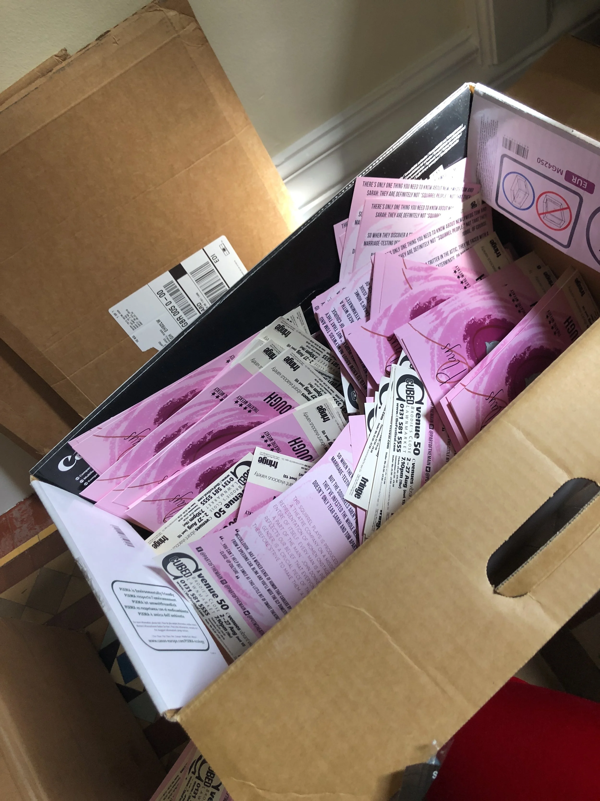 Flyers...and flyers...and flyers