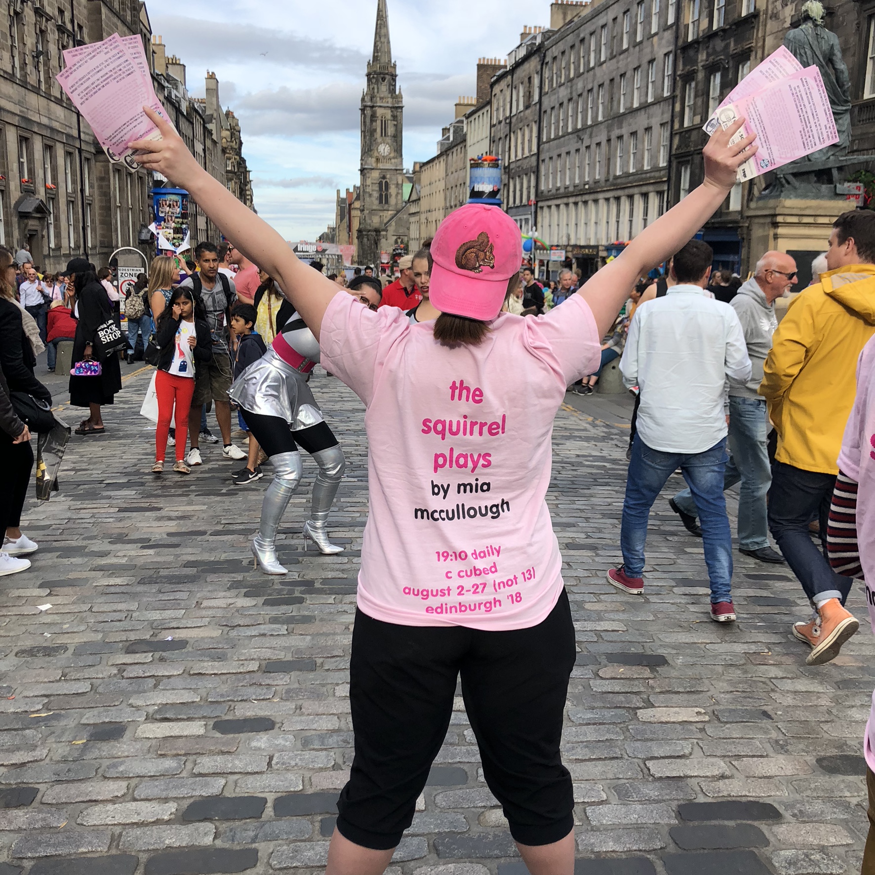 All pink, all the time when you’re in The Squirrel Plays!