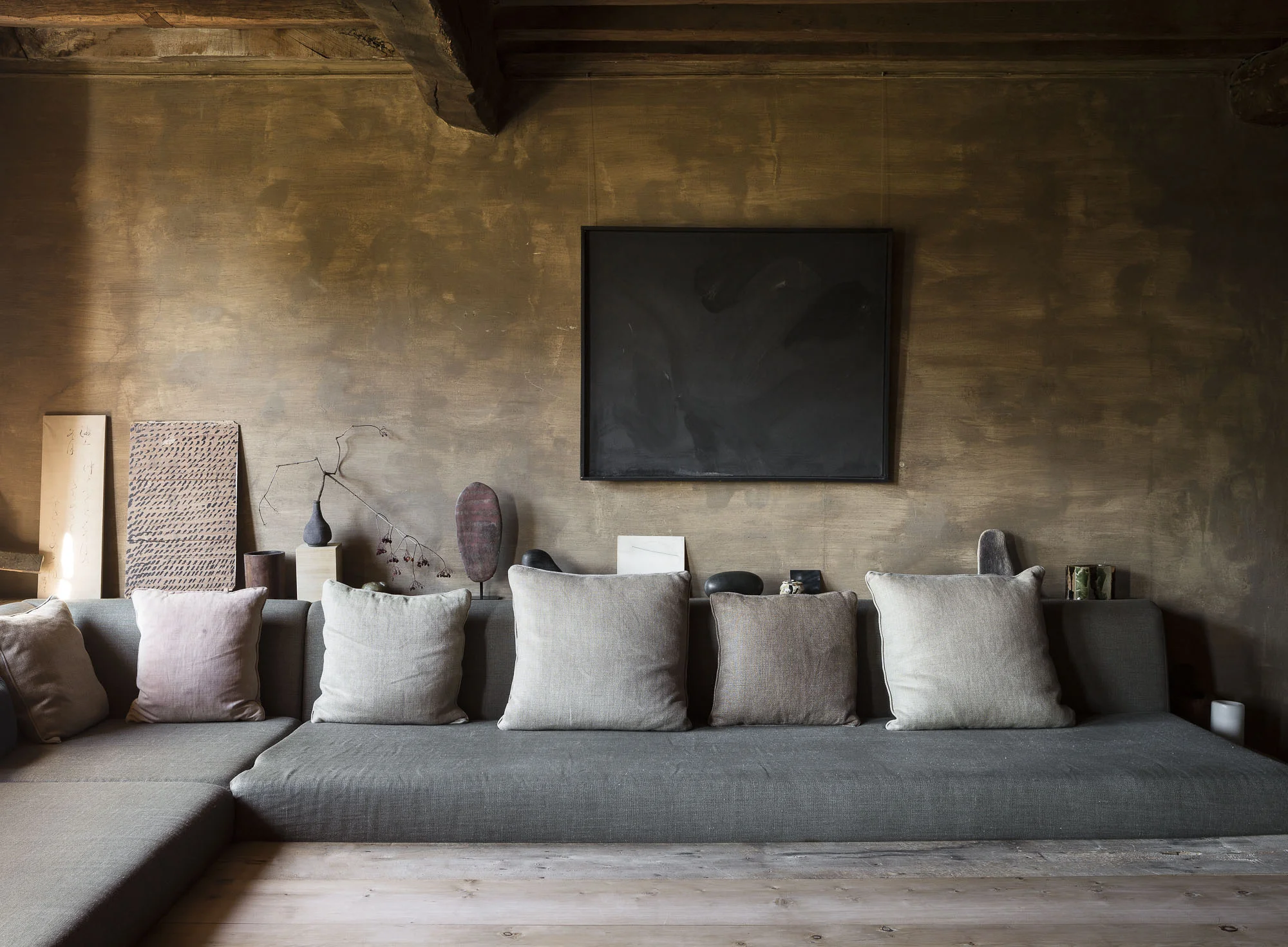 Axel Vervoordt Estate via Wallpaper magazine