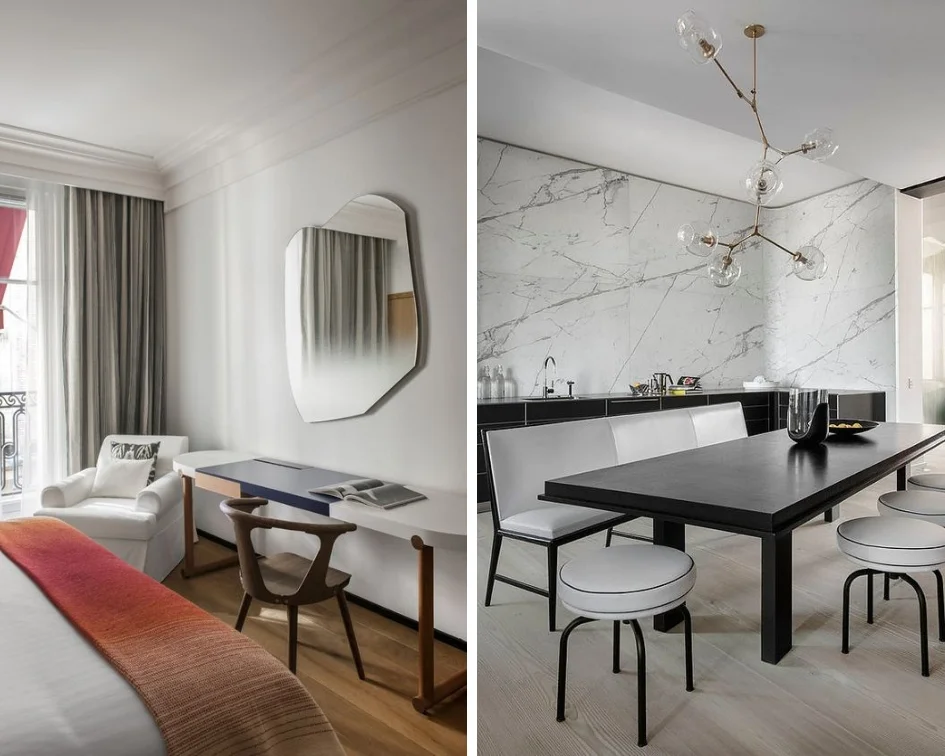 Hotel Vernet in Paris by Francois Champsaur Apartment in Paris by Francois Champsaur