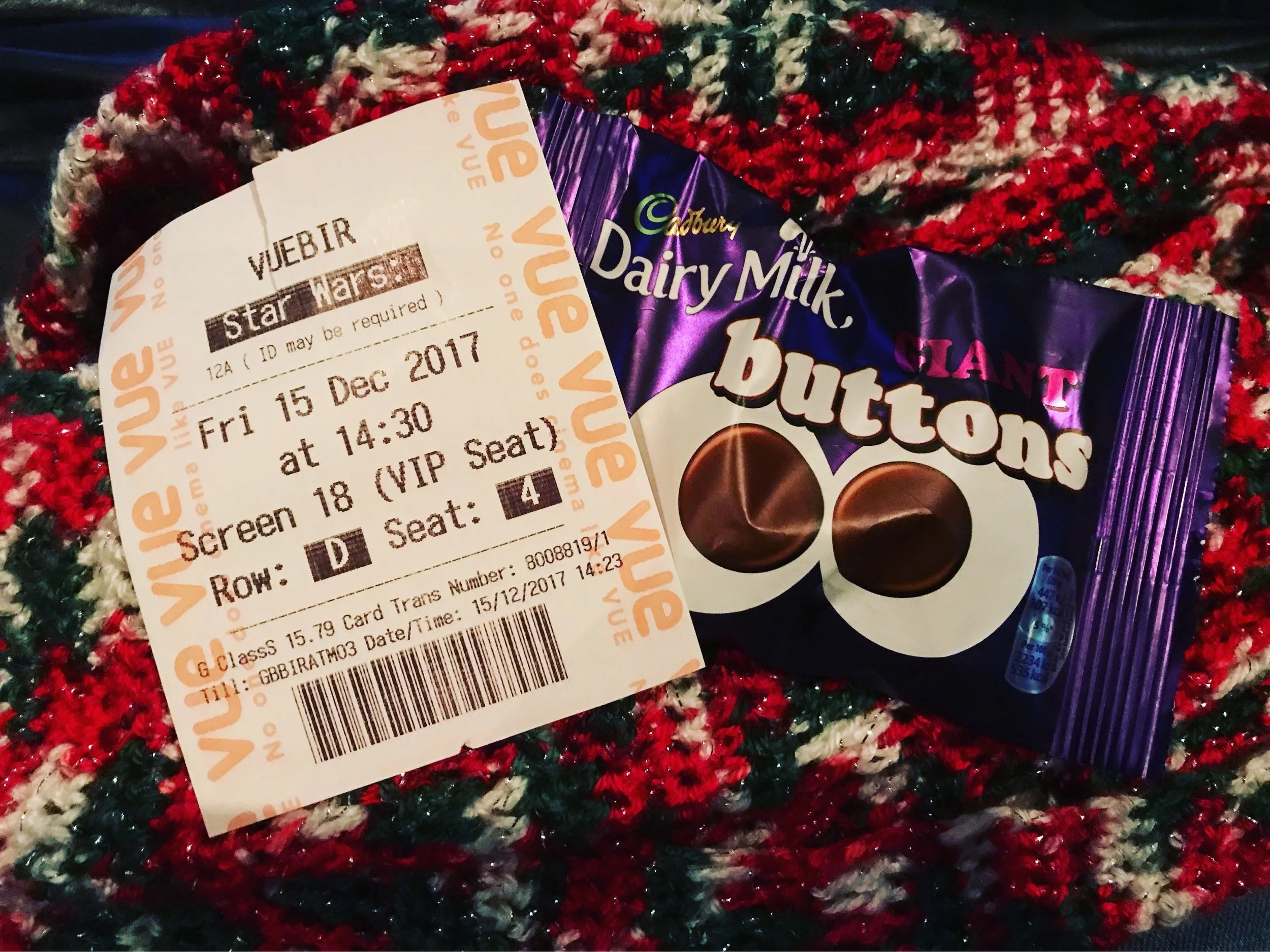 The 15th & 16th; Barely any crochet today!