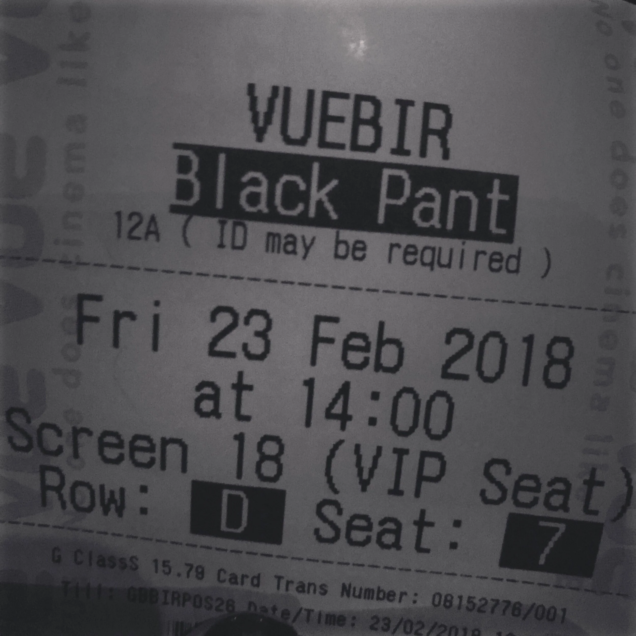 The 22nd & 23rd; Just over £14k!