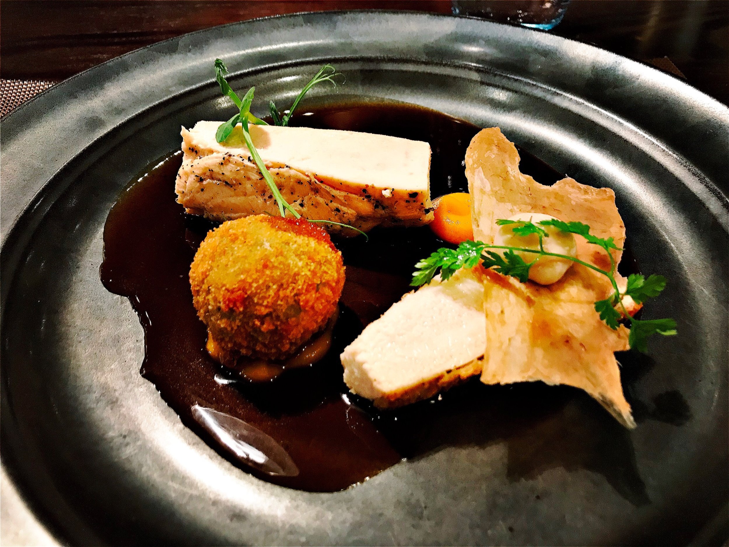 The 24th & 25th; Should have gone for the sticky toffee pudding.