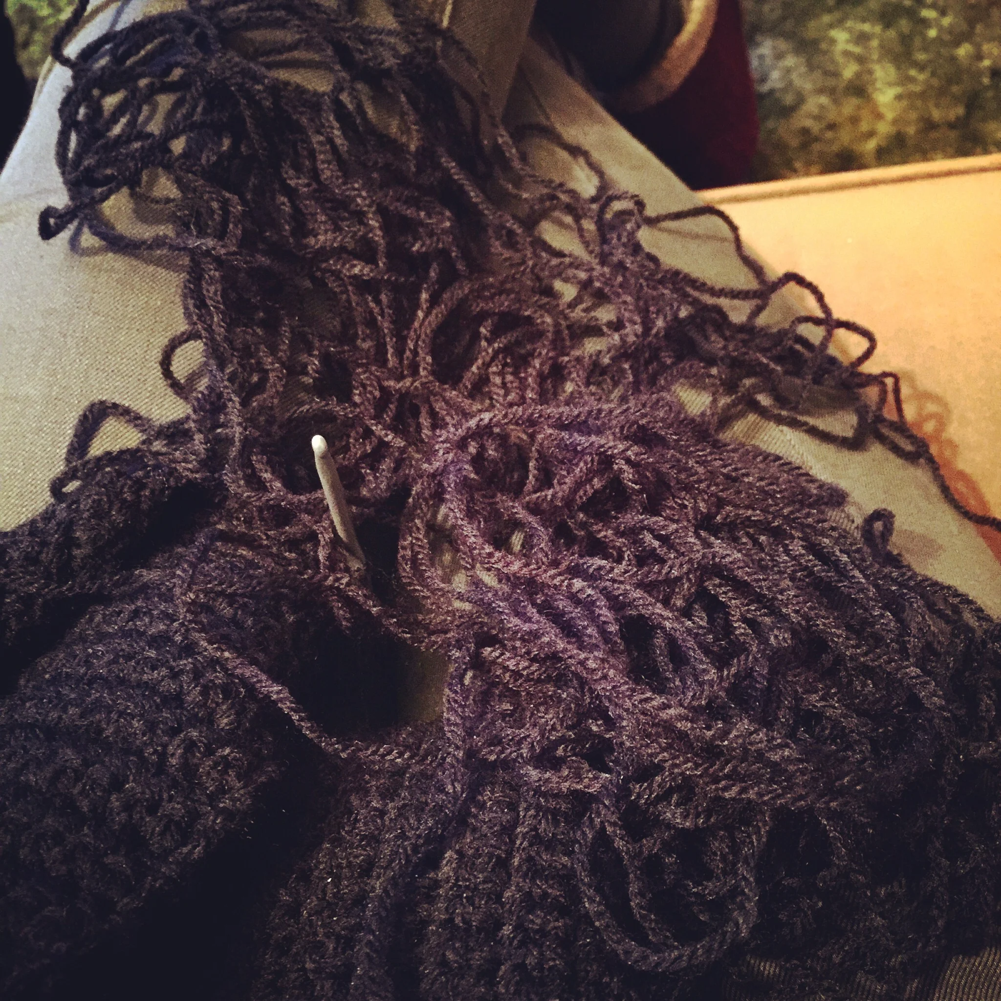 The 24th & 25th; The most productive thing I have done today is untangle a ball of wool.