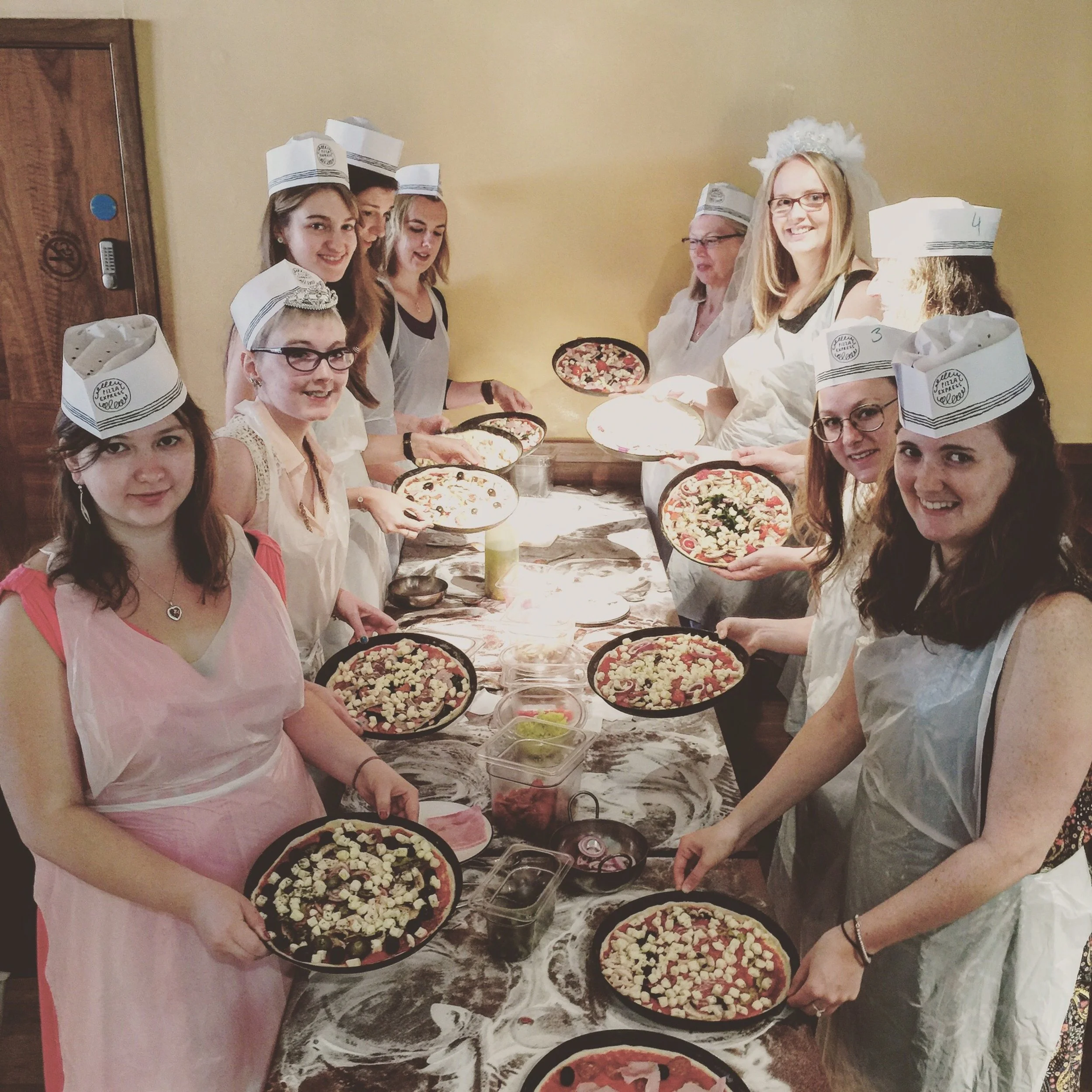 The 10th & 11th; I think Becky had a good day.