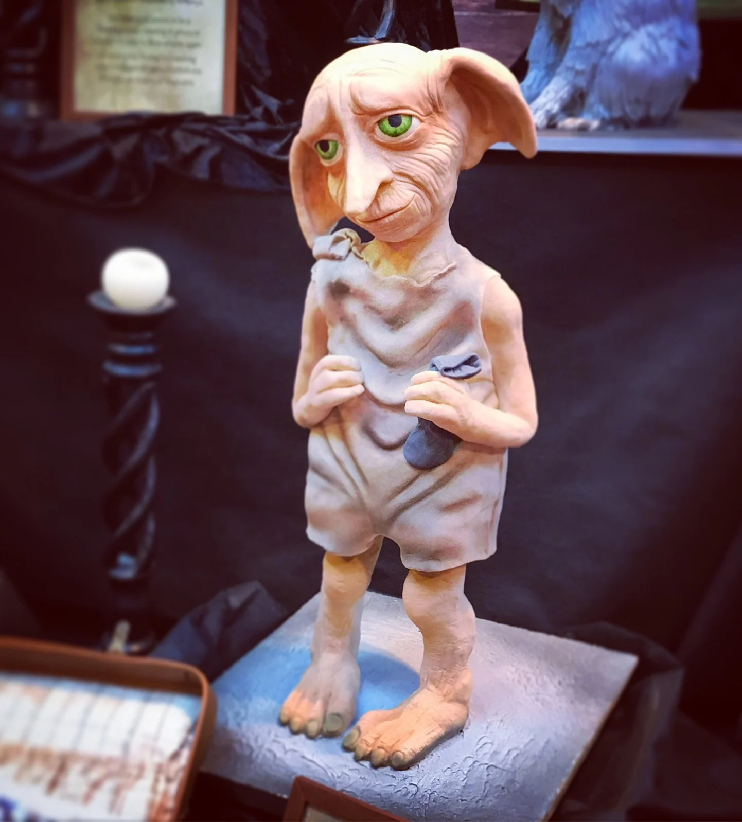 The 4th & 5th; A Dobby made of cake.