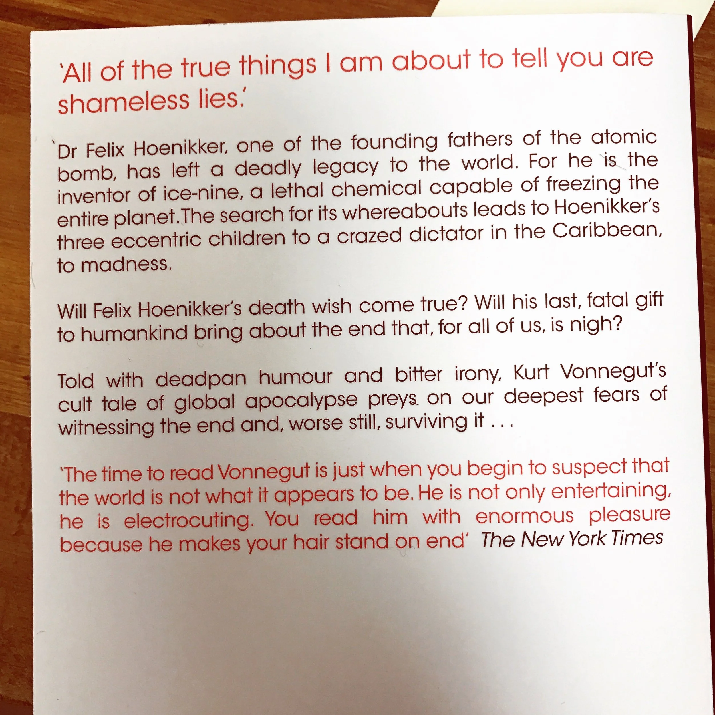 The 8th & 9th; It really happened.