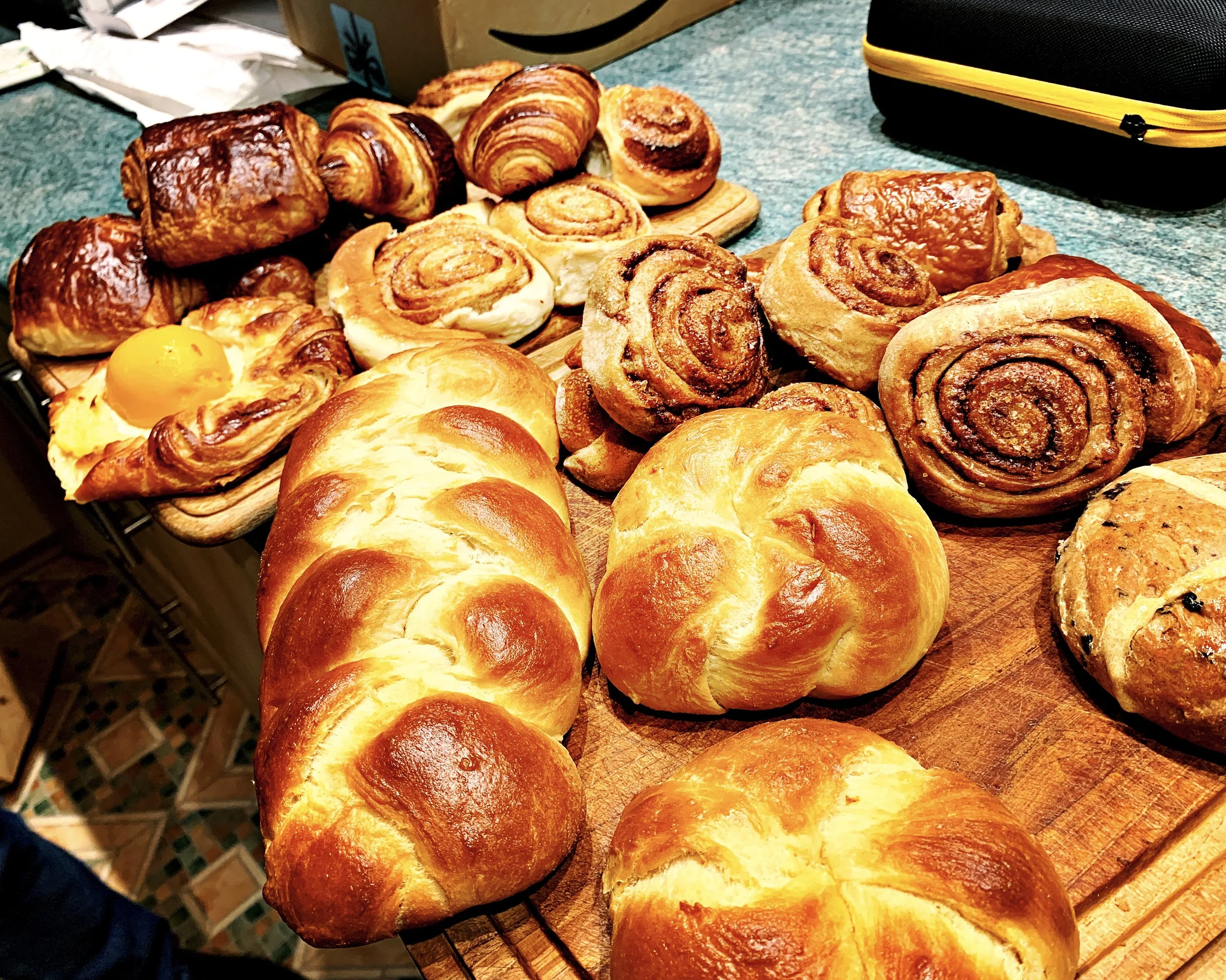 The 9th & 10th; Loads of cinnamon buns!