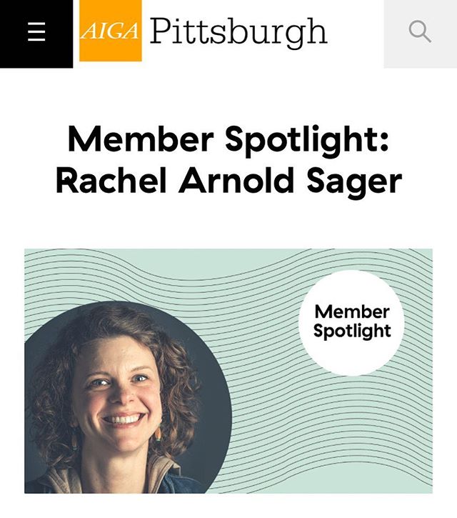 Excited to be this month&rsquo;s Member Spotlight over at @aigapittsburgh&rsquo;s blog! I don&rsquo;t talk much about myself (or my projects, I should be better about that!), but I answered some questions about myself and my business - with a little 