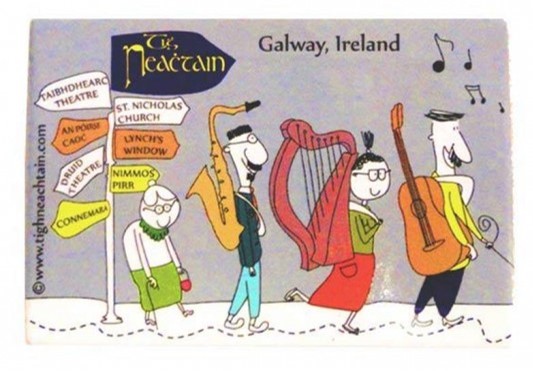 Neachtain Fridge Magnet 2