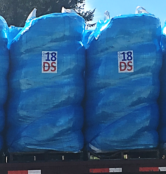 Diversion Sock ships on a pallet or in a super sack to make your Fresh water diversion even easier.