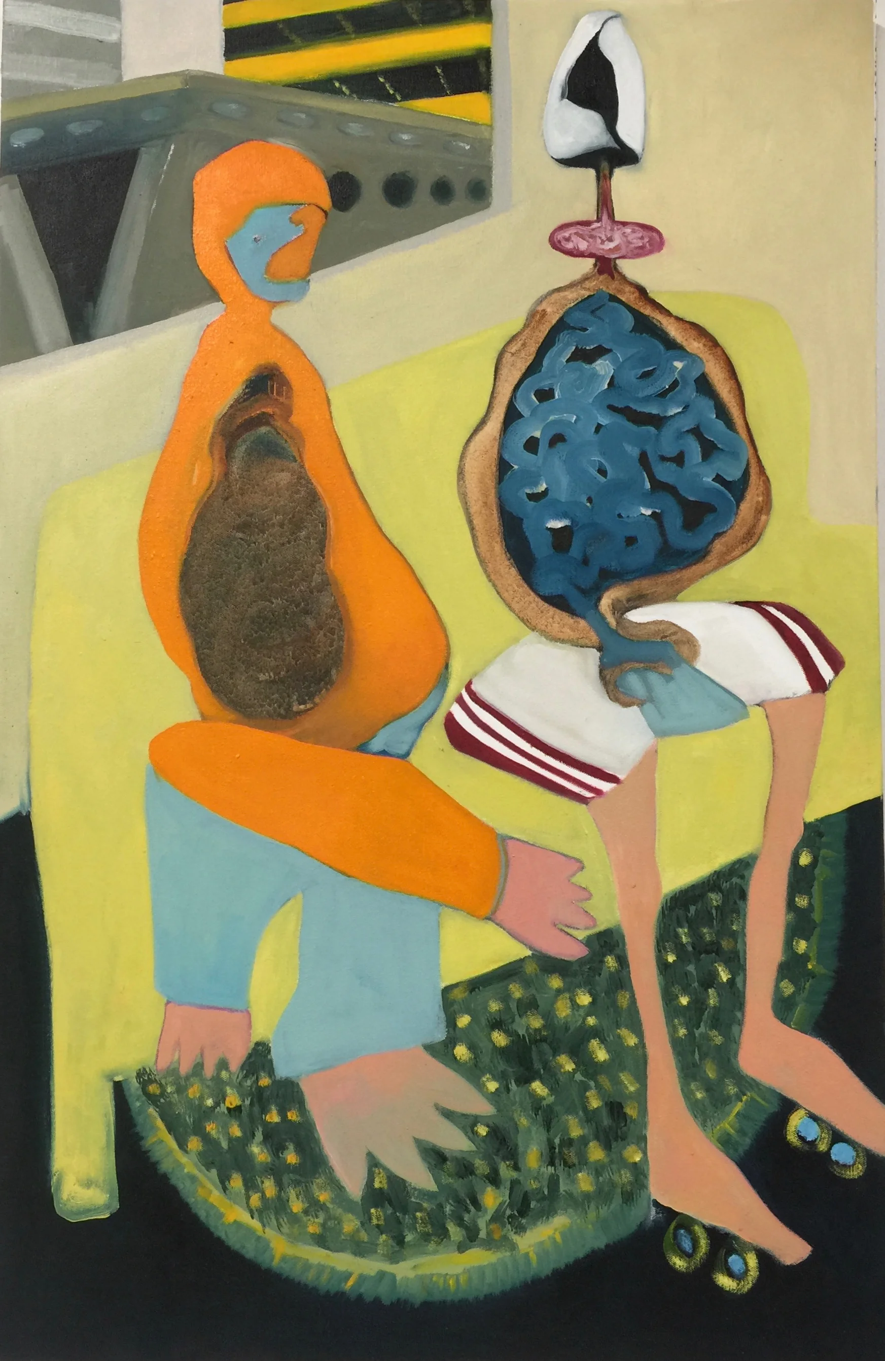 Catch 22 Oil on canvas 2018