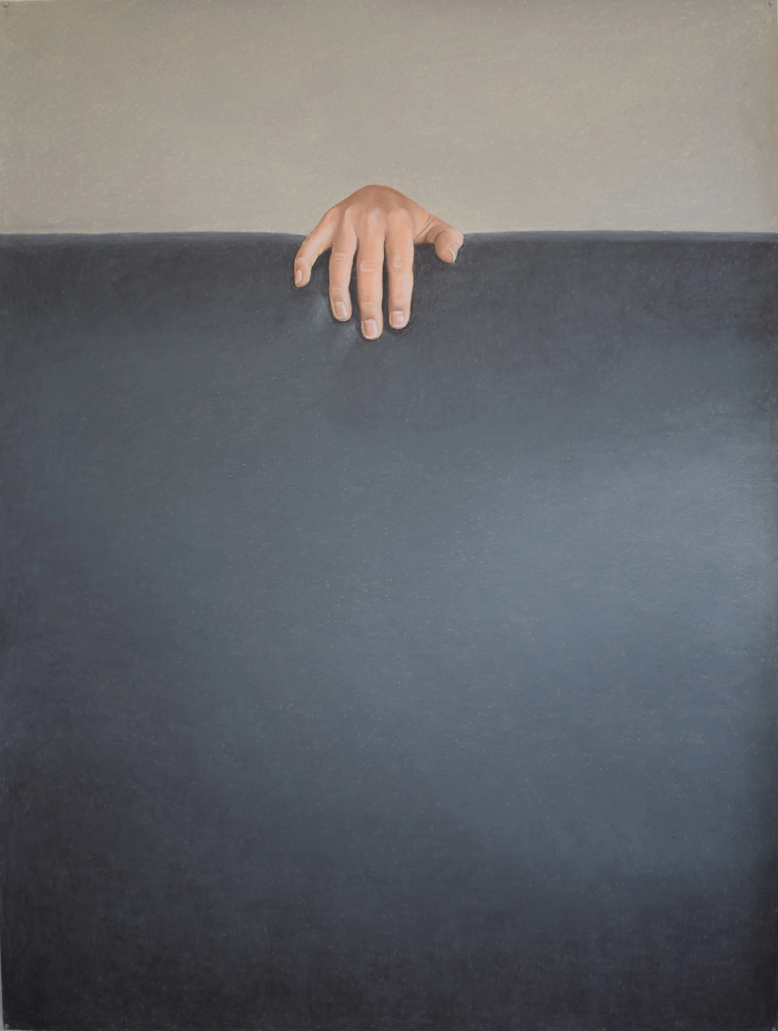 The Hand Oil pastel on paper, 2018