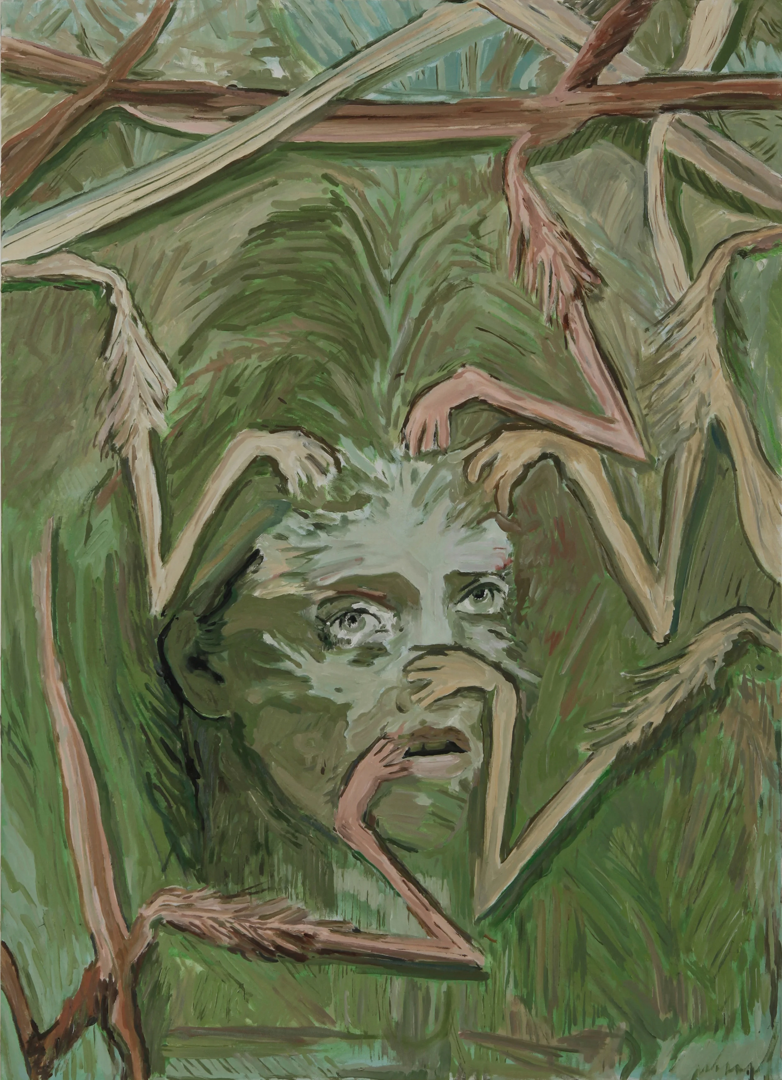 Like4Like Oil on canvas 2018
