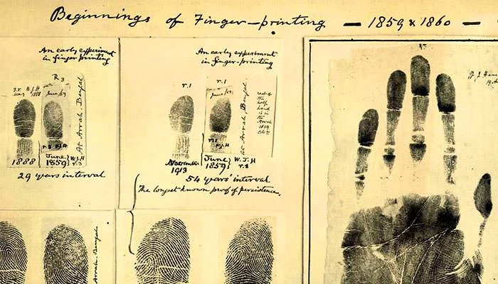 NOT JUST FINGERPRINTS