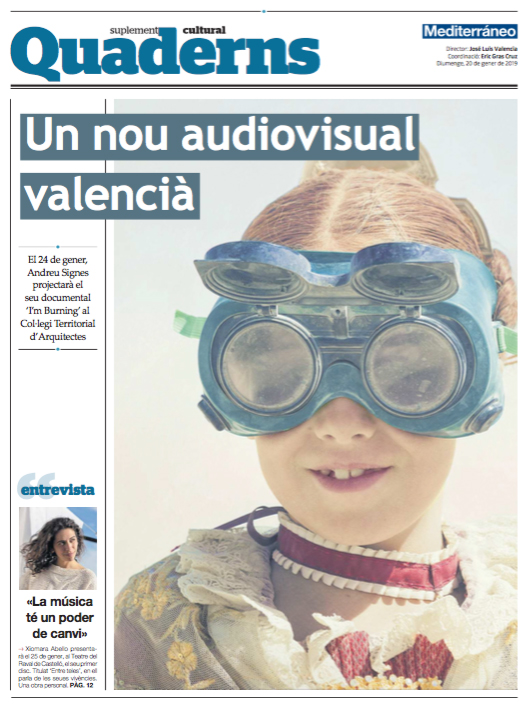 Portada del suplemento Quaderns
