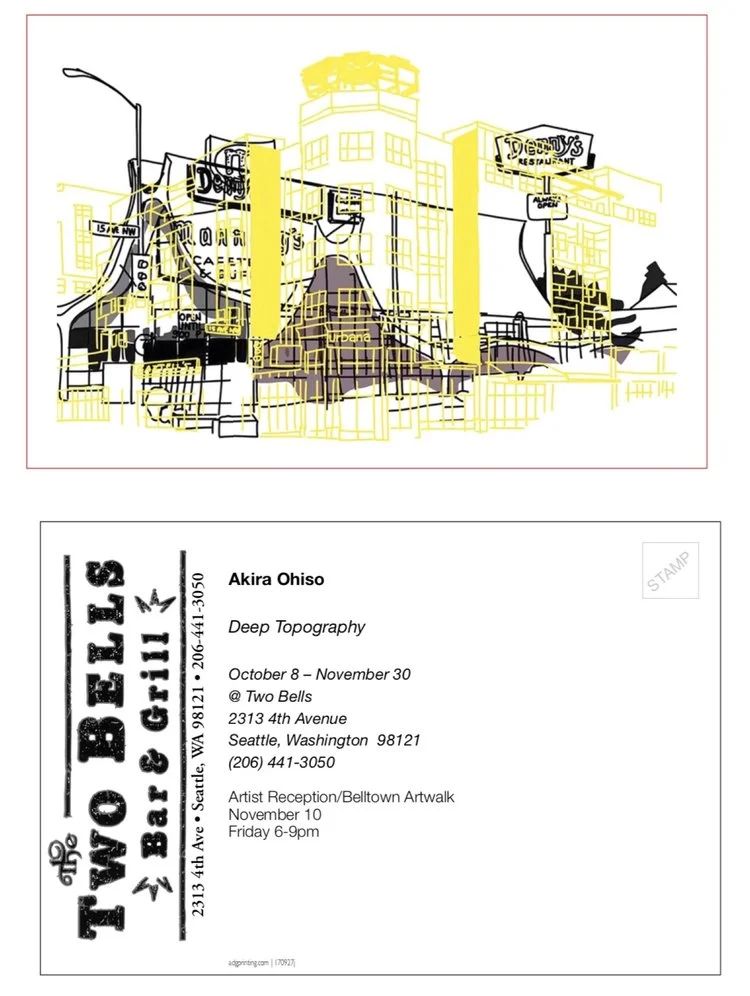 Deep Topography: Solo Exhibition at Two Bells