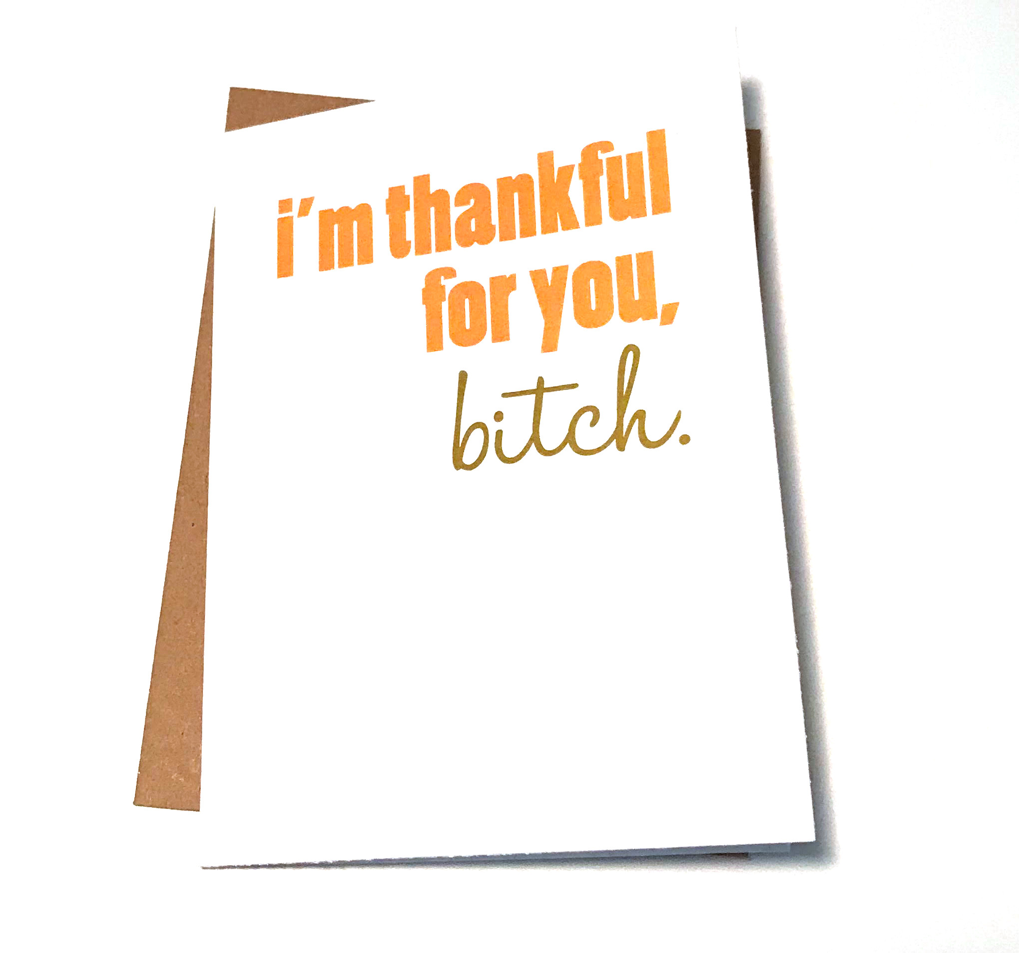 Thanksgiving Card - I'm Thankful for You