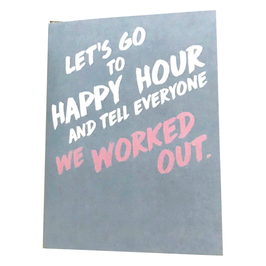 Let's Go to Happy Hour - Funny Friend Card