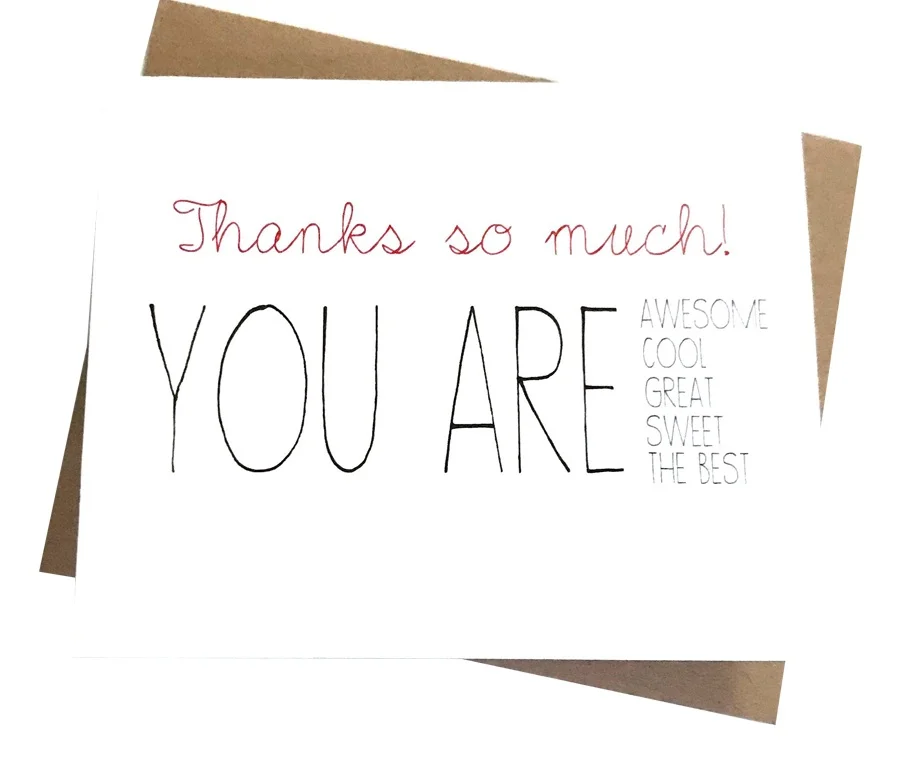 Thanks So Much Card