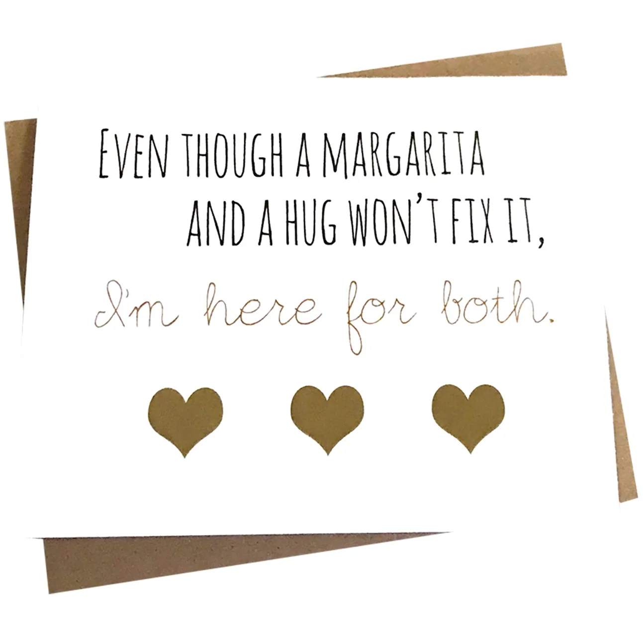Sympathy Card - Break Up Card - Friendship Card 