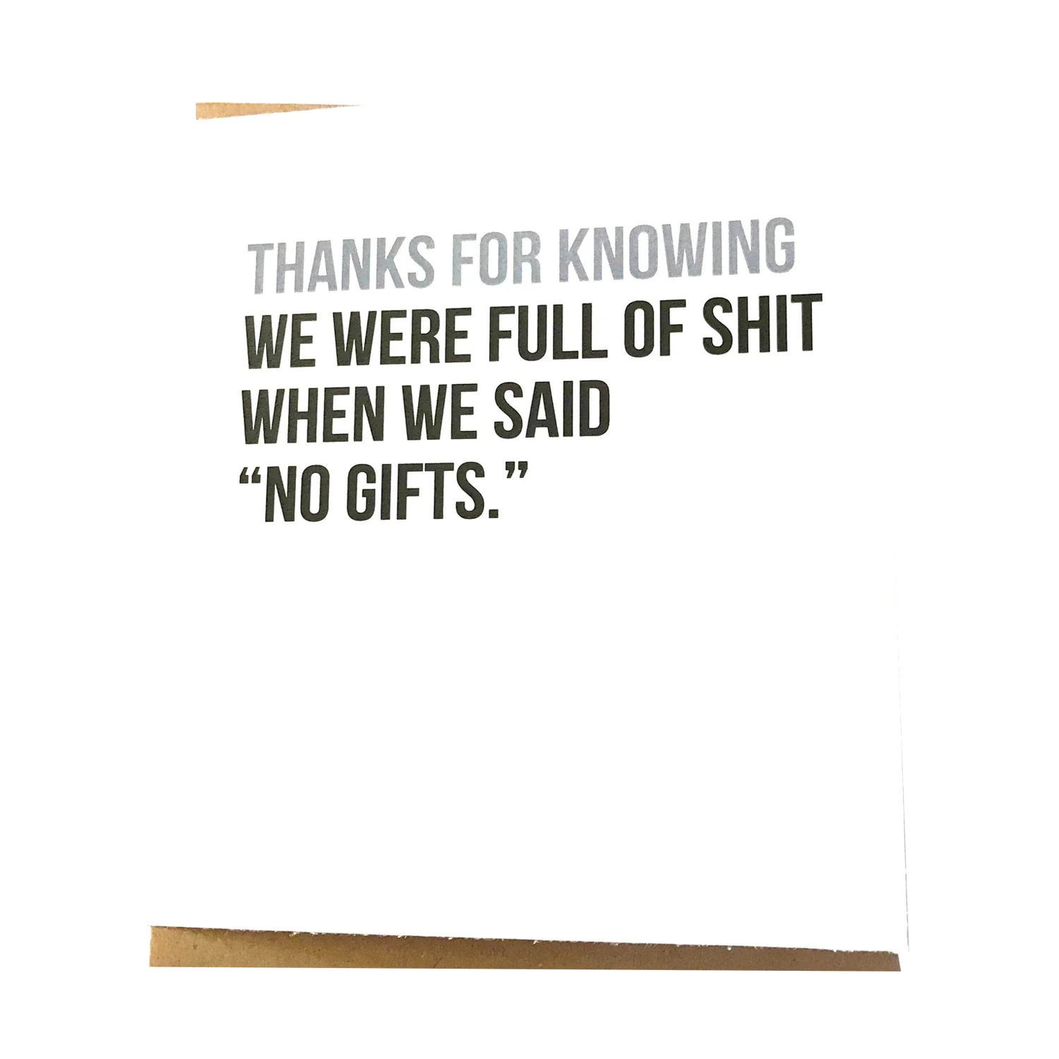 Wedding Thank You Card - Bridal Shower Thank You - Engagement Party Thank You