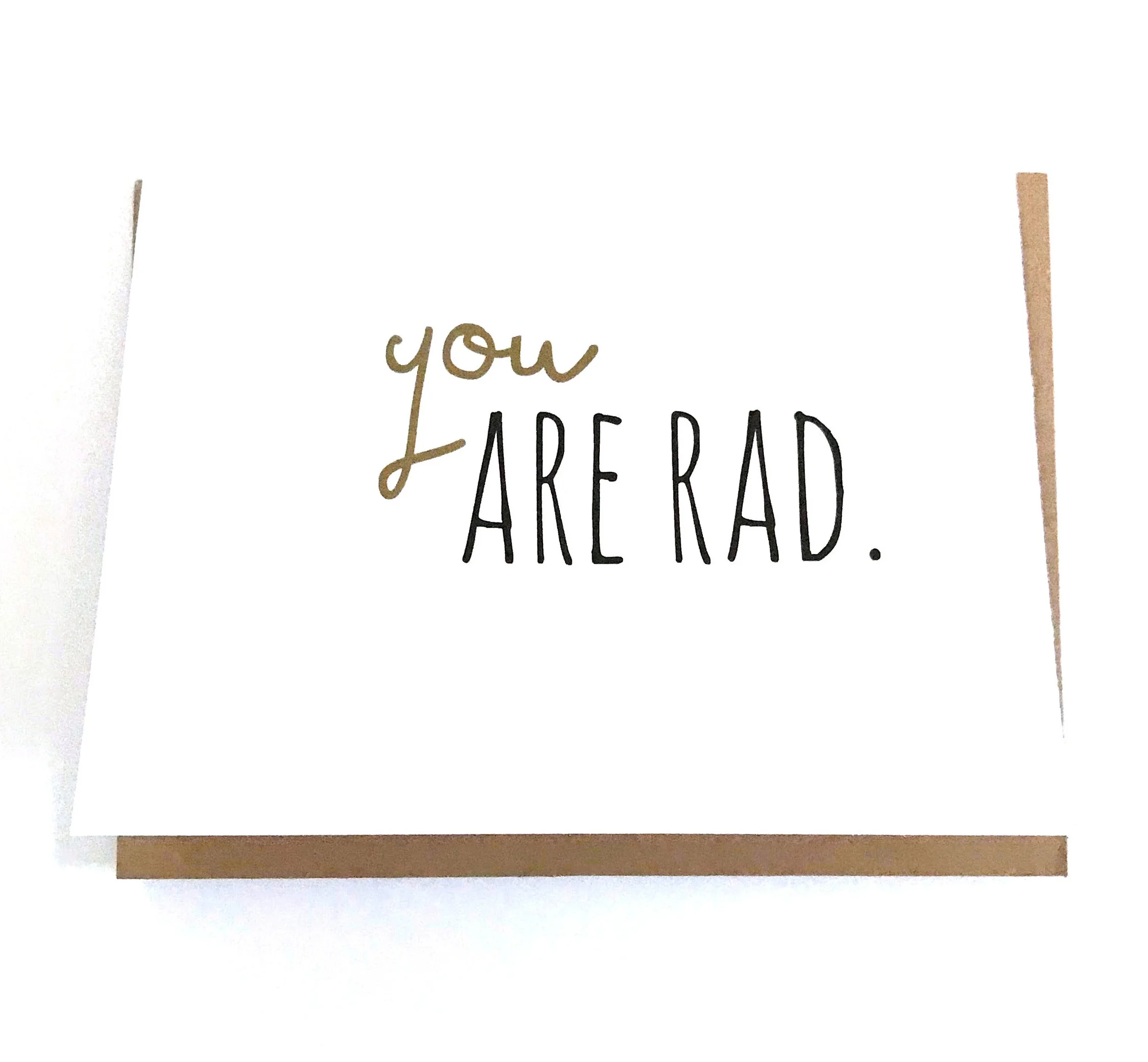 Just Because Card - Appreciation Card