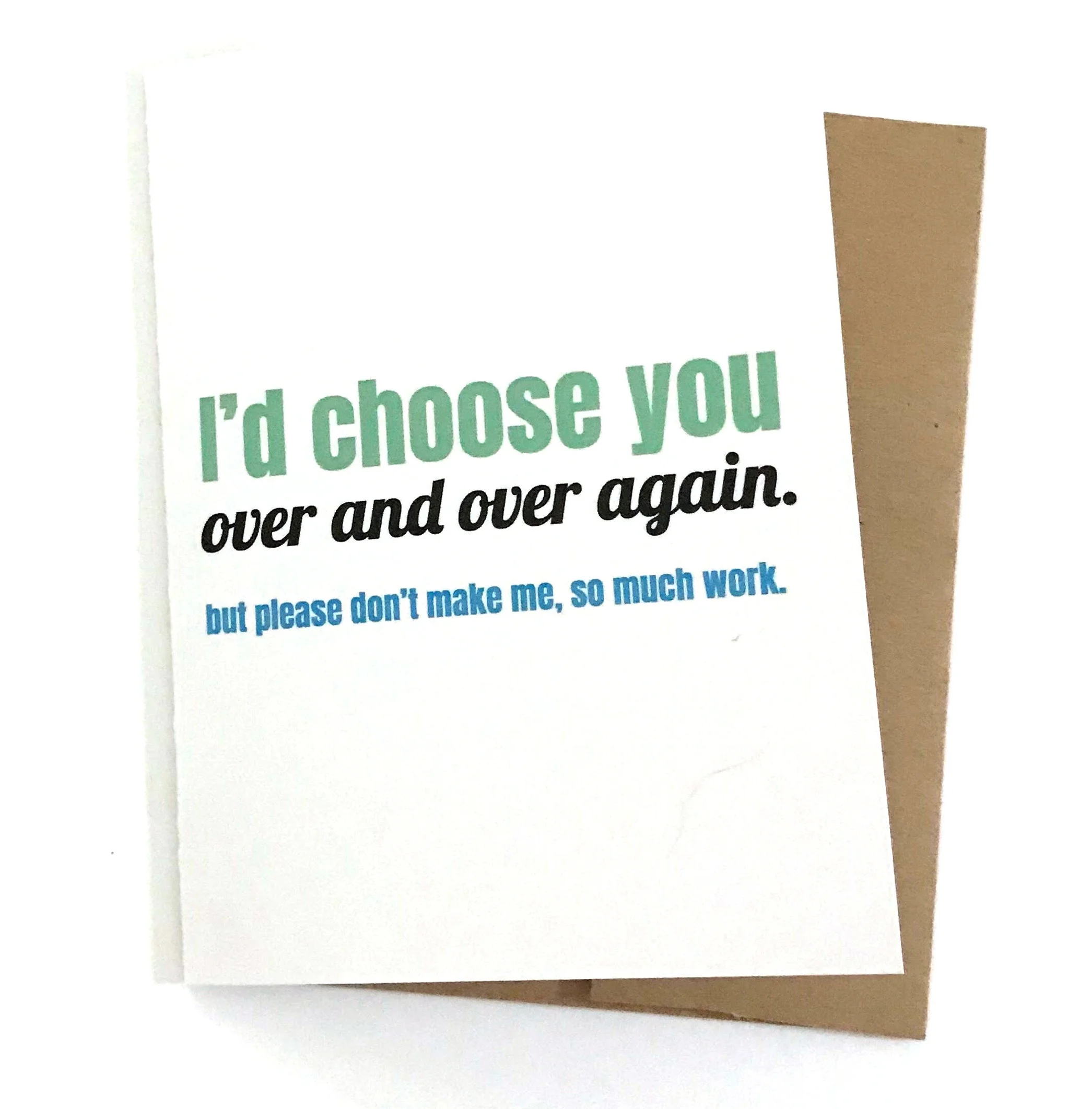 I'd Choose You card